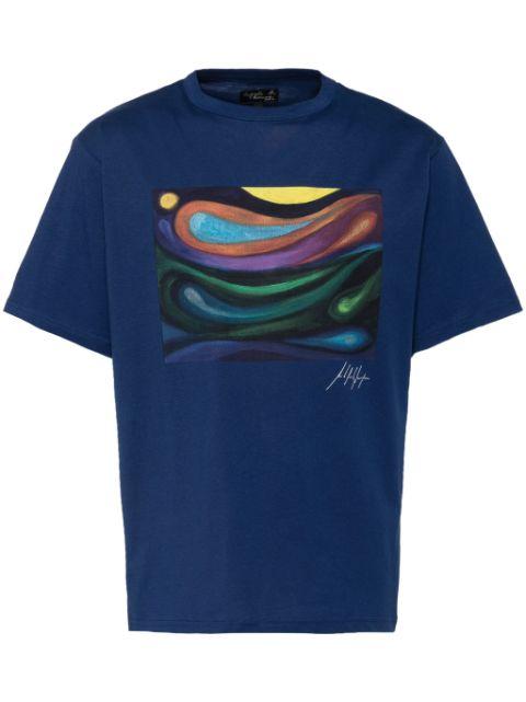 graphic-print T-shirt by AGNES B.