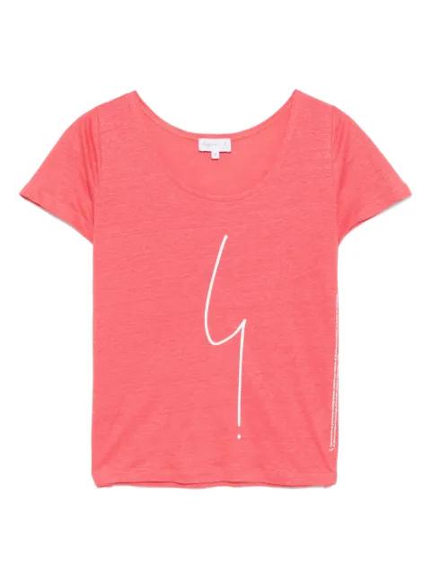 irony mark tasmanie T-shirt by AGNES B.