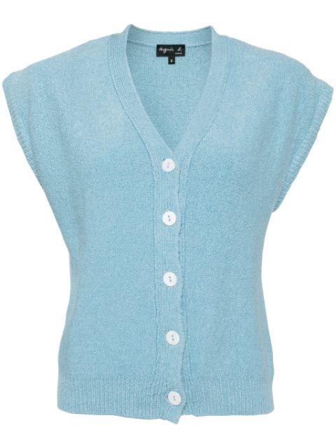jersey vest by AGNES B.