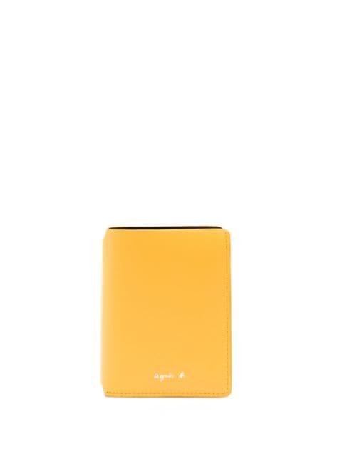 leather card case by AGNES B.