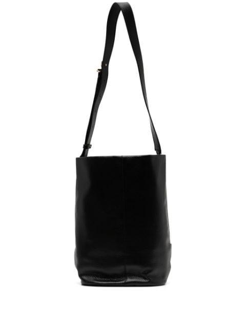 leather one shoulder bag by AGNES B.