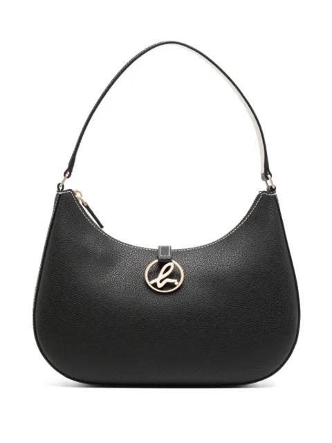 leather shoulder bag by AGNES B.