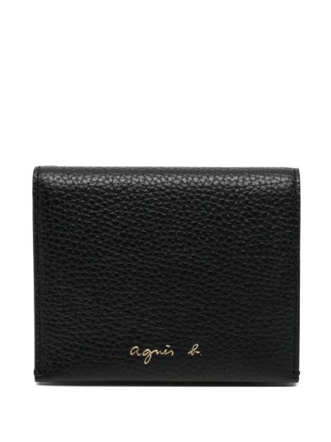 leather wallet by AGNES B.