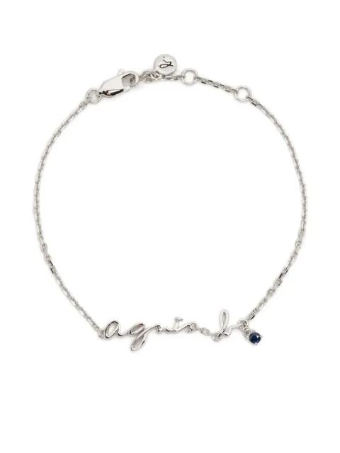 logo bracelet by AGNES B.