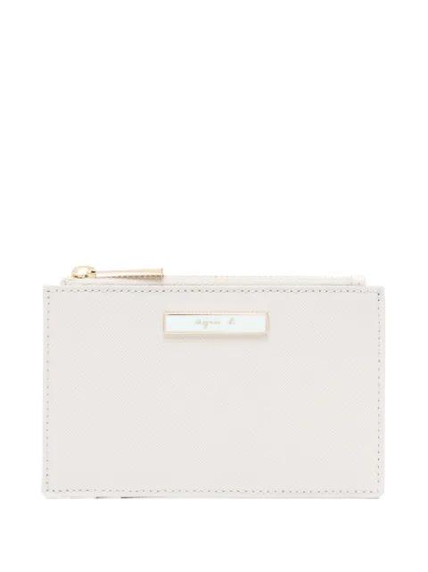 logo cardholder by AGNES B.