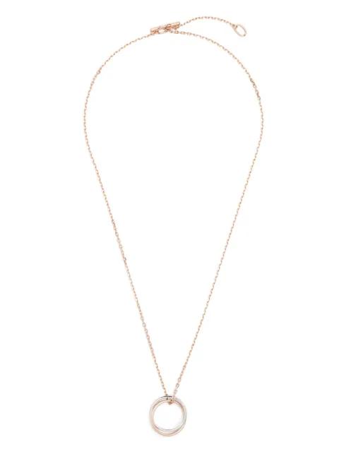 logo couple necklace by AGNES B.