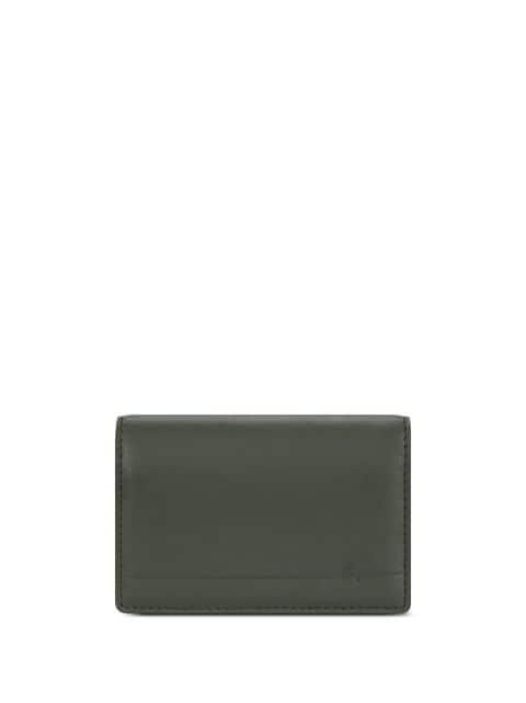 logo-debossed leather wallet by AGNES B.