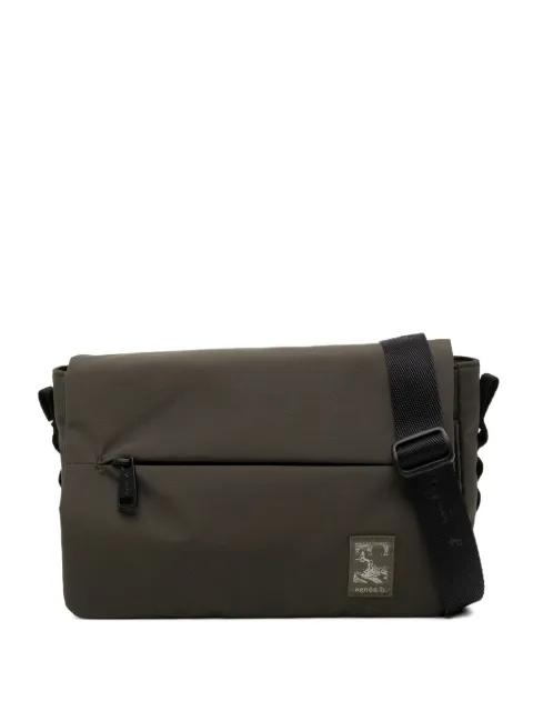 logo-patched shoulder bag by AGNES B.