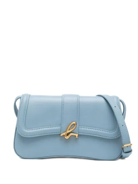 logo-plaque crossbody bag by AGNES B.