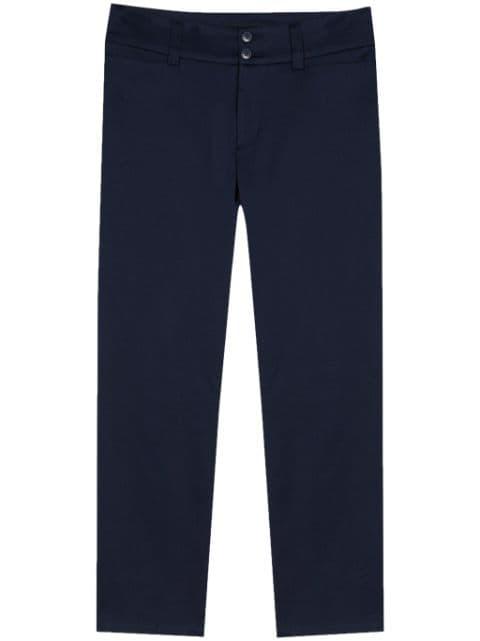 mid-rise cropped trousers by AGNES B.