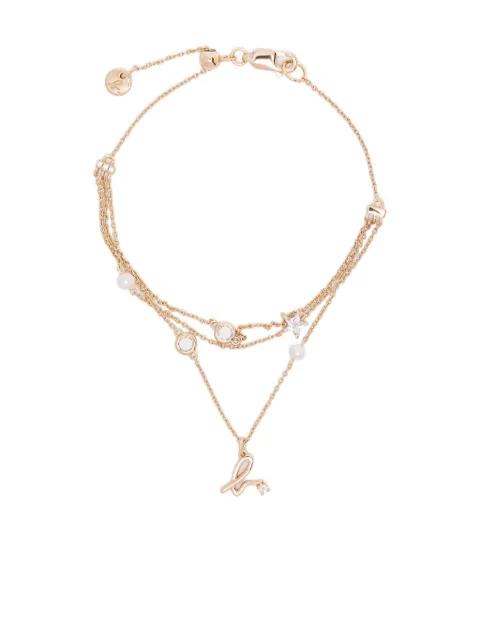pendant charm bracelet by AGNES B.