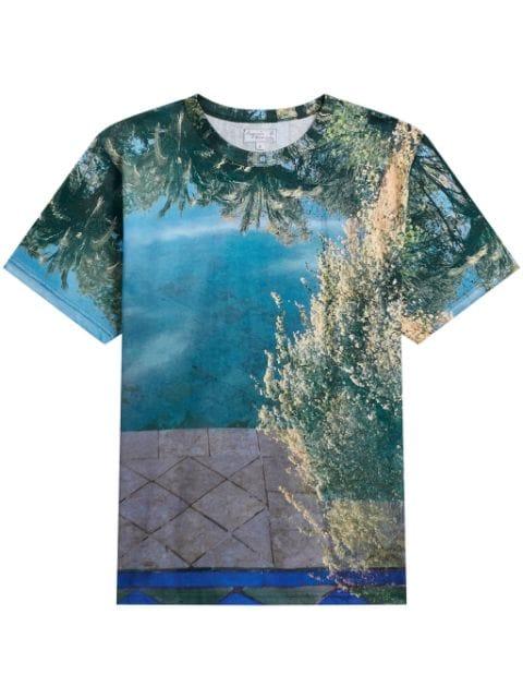 photograph-print cotton T-shirt by AGNES B.