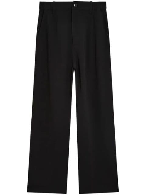 pleat-detailing tailored trousers by AGNES B.