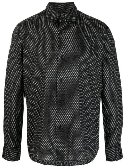 polka dot-print cotton shirt by AGNES B.