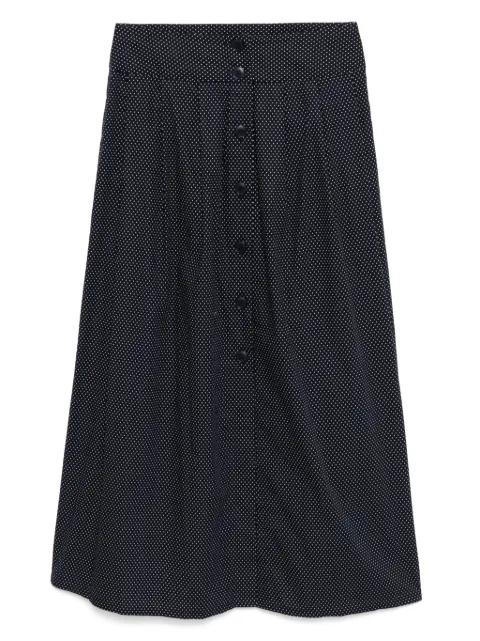 polka dot print skirt by AGNES B.