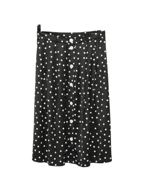 polka-dots midi skirt by AGNES B.
