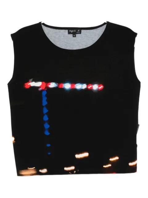 printed tank top by AGNES B.