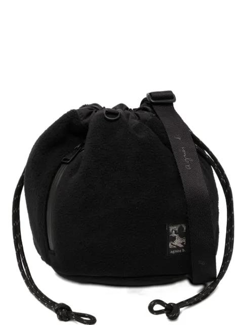reversible shoulder bag by AGNES B.