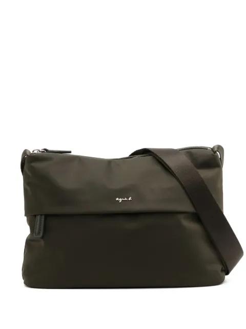 round-shape crossbody bag by AGNES B.