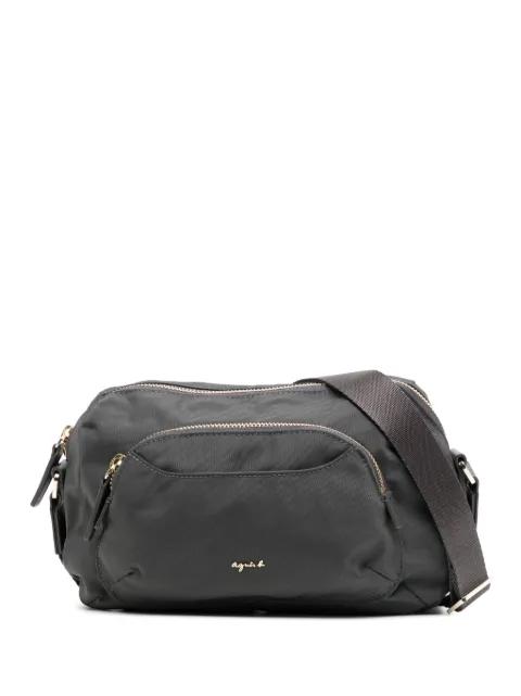 round-shape crossbody bag by AGNES B.