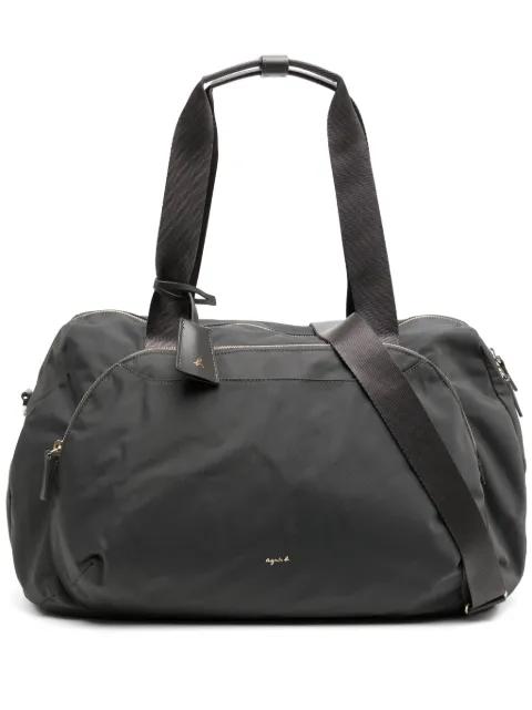 round-shape holdall by AGNES B.