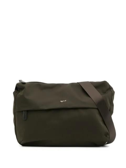 round-shape shoulder bag by AGNES B.