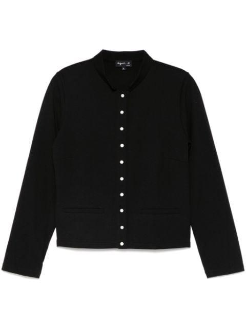snap cardigan by AGNES B.
