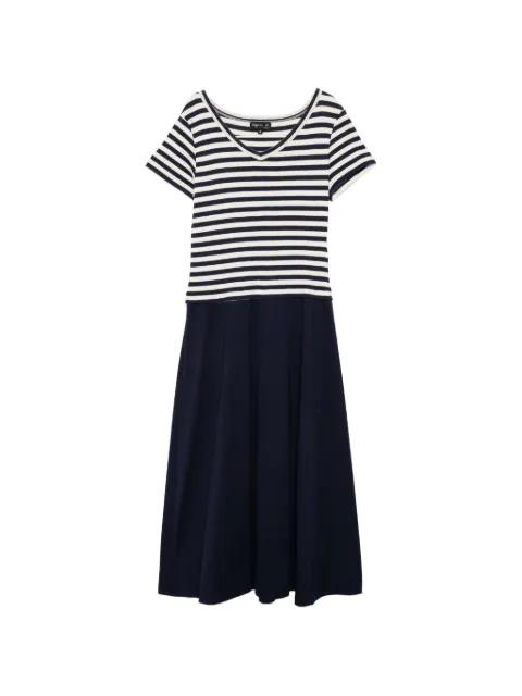 striped midi dress by AGNES B.