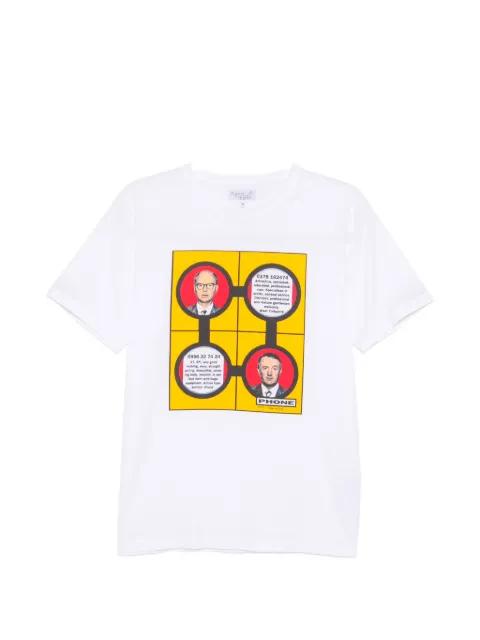 x Gilbert & George Phone T-shirt by AGNES B.