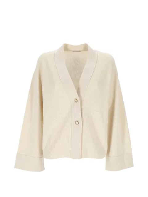 button front cardigan by AGNONA