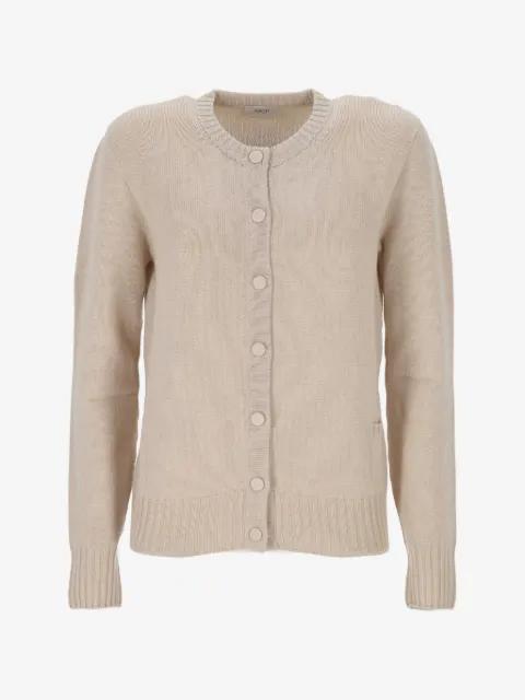 button-up knitted cardigan by AGNONA