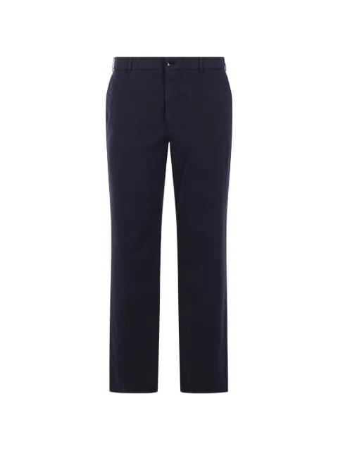 buttoned straight-leg trousers by AGNONA
