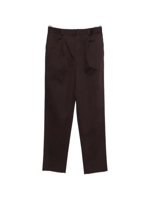 pleat detail trousers by AGNONA