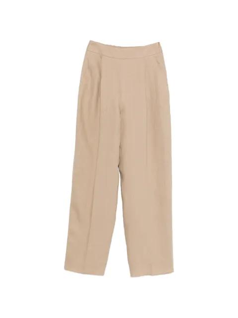 pleated trousers by AGNONA