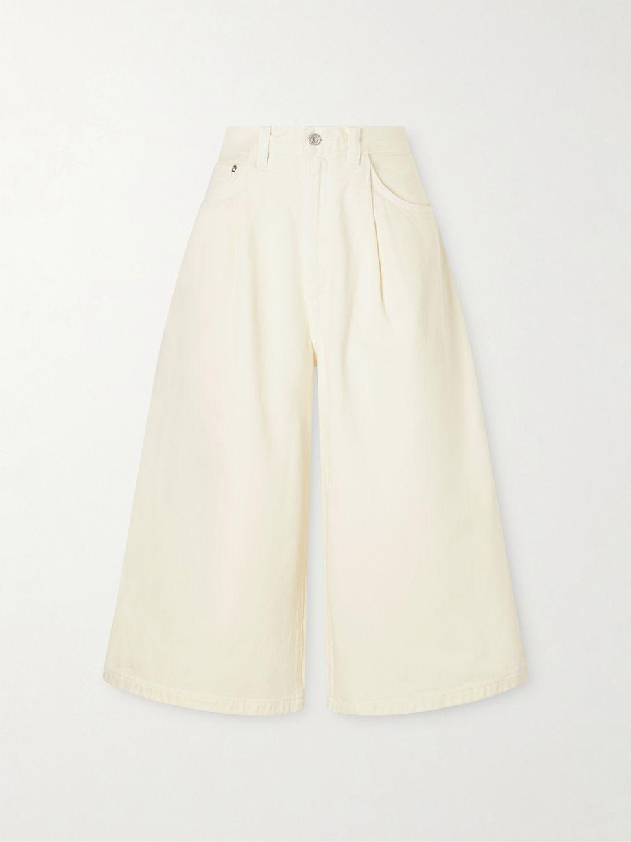 80's Gaucho organic cotton shorts by AGOLDE