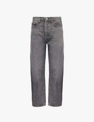 90's Pinch Five-Pockets Straight-Leg High-Rise Denim Jeans by AGOLDE
