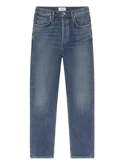 90's Pinch Waist Crop Jeans by AGOLDE