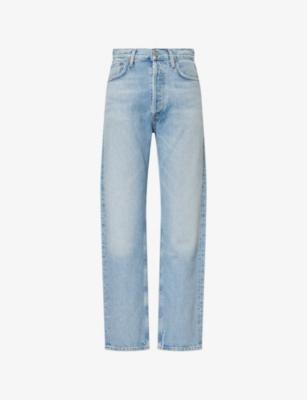 90's Pinch-Waist Denim Jeans by AGOLDE
