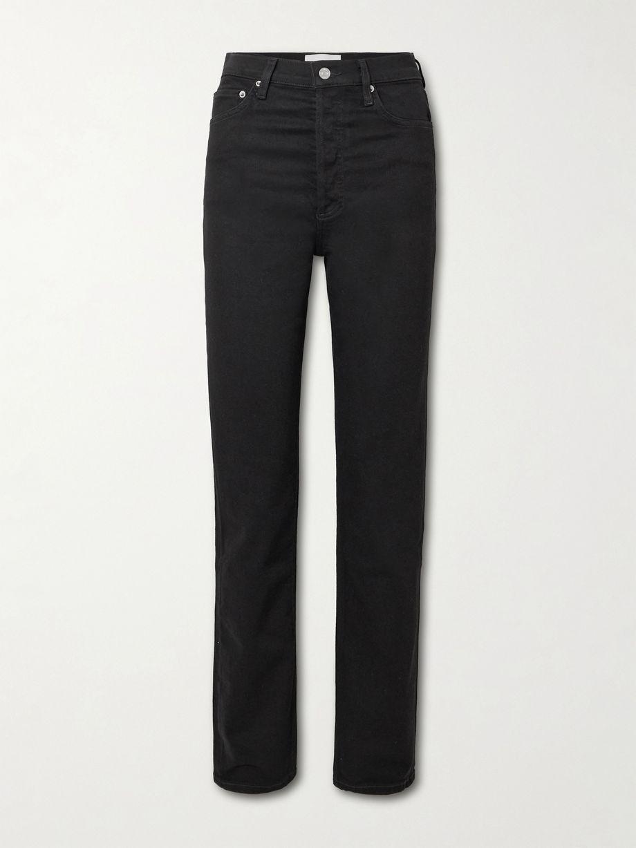 '90s Pinch Waist Long high-rise straight-leg jeans by AGOLDE