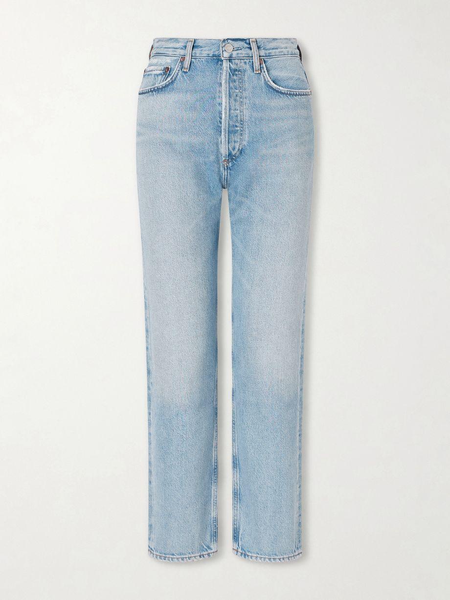 '90s Pinch Waist high-rise straight-leg jeans by AGOLDE