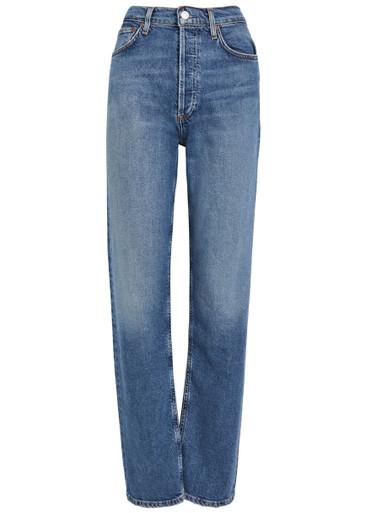 90s Pinch Waist long straight-leg jeans by AGOLDE