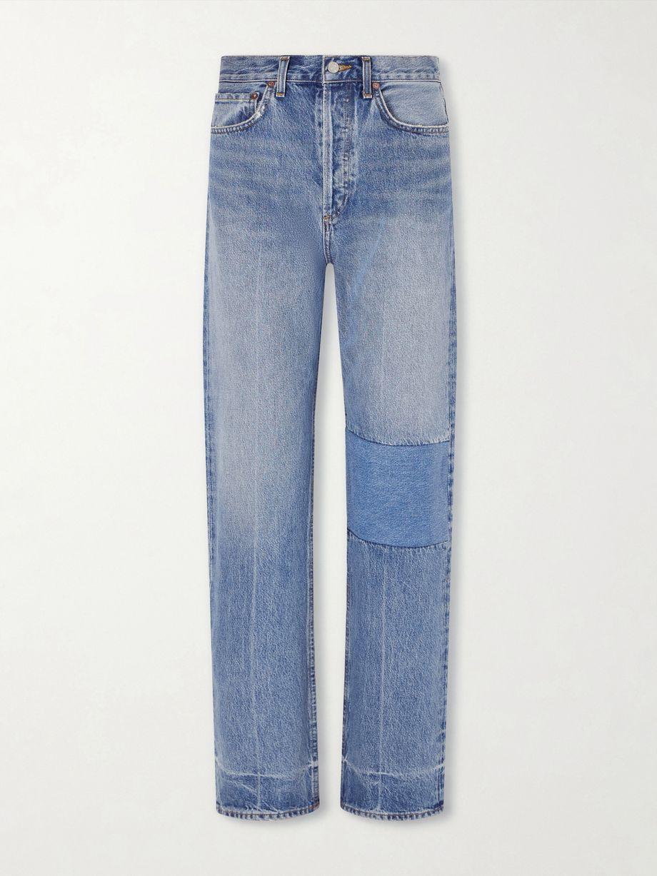 90s mid-rise straight-leg jeans by AGOLDE