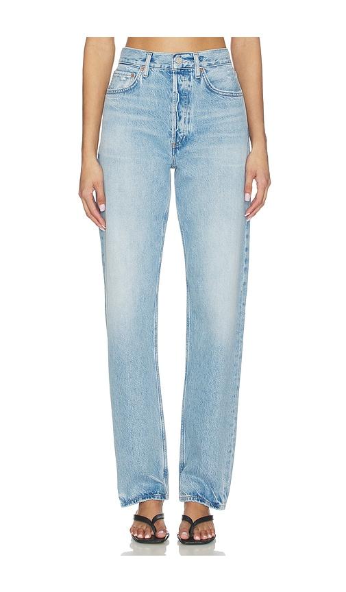 AGOLDE 90's Mid Rise Loose Jeans in Blue by AGOLDE