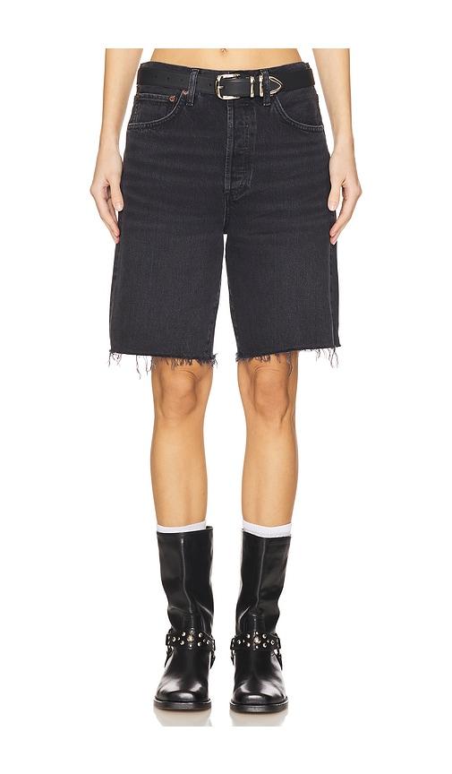 AGOLDE 90's Short in Black by AGOLDE