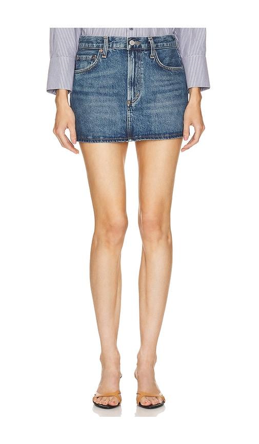 AGOLDE Alek Mini in Denim-Medium by AGOLDE