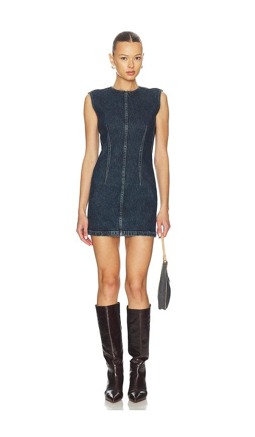 AGOLDE Barton Dress in Blue by AGOLDE