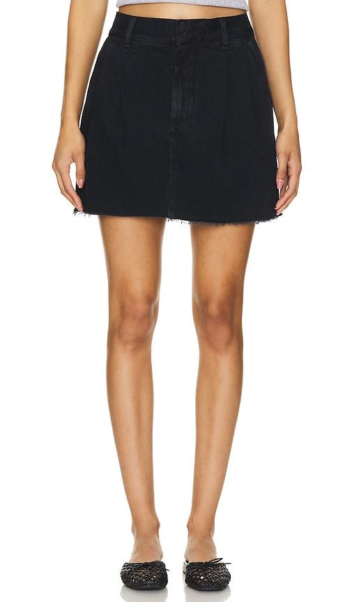 AGOLDE Becker Skirt in Black by AGOLDE