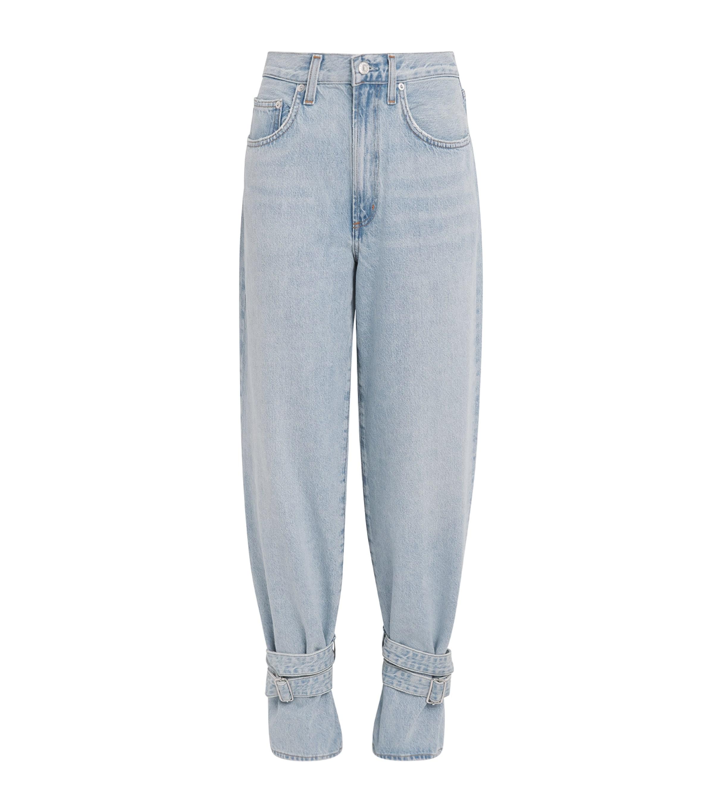 AGOLDE Cinched-Hem Jeans by AGOLDE