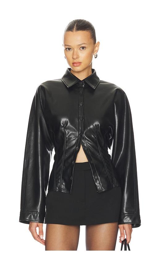 AGOLDE Devon Shirt in Black by AGOLDE