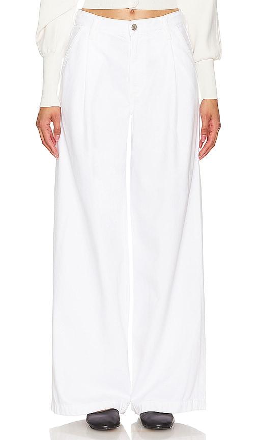 AGOLDE Ellis Trouser Jeans in White by AGOLDE